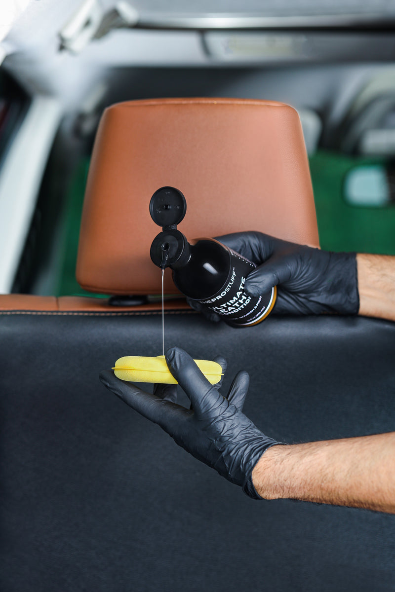 Apply product on an applicator pad
