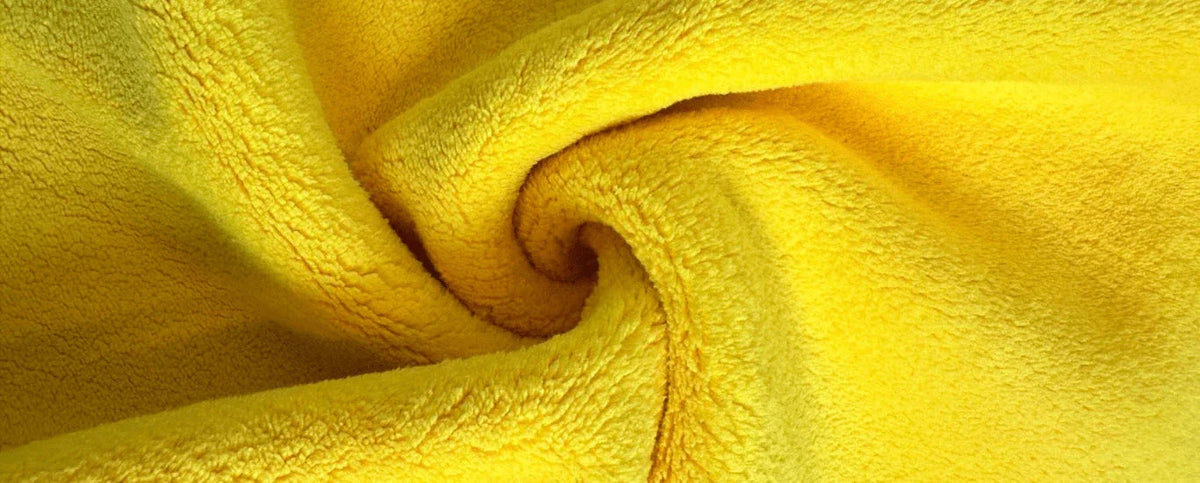 Microfiber towels for car detailing