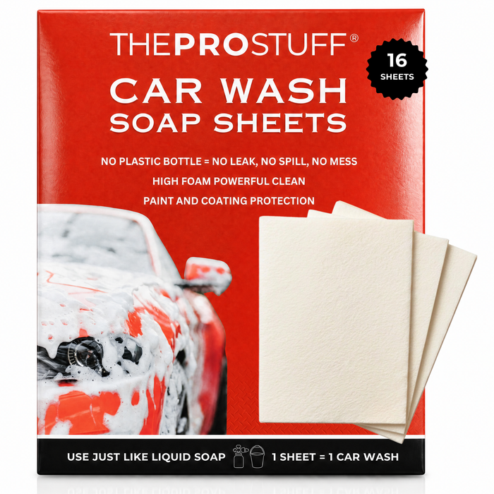Car Wash Soap Sheets